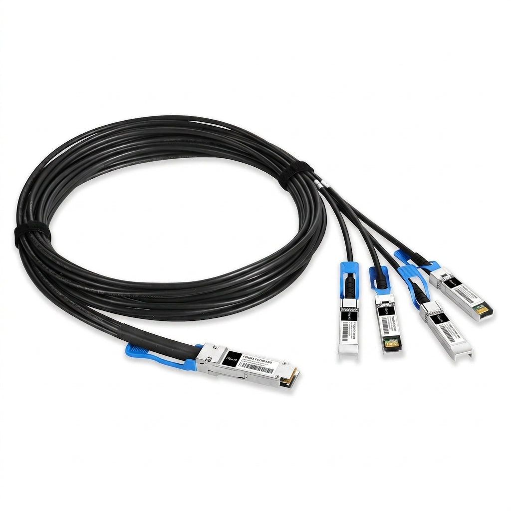 100G QSFP28 to 4x25G SFP28 DACケーブル
