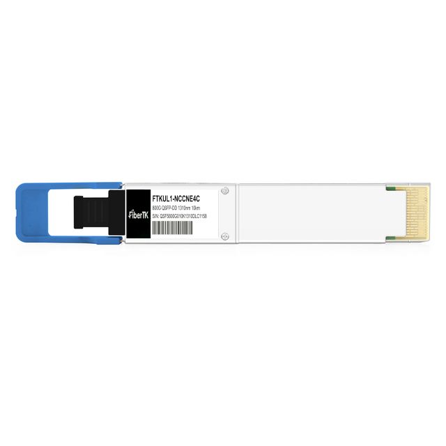 800GBASE-LR8 QSFP-DD 1310nm 10km Duplex LC SMF