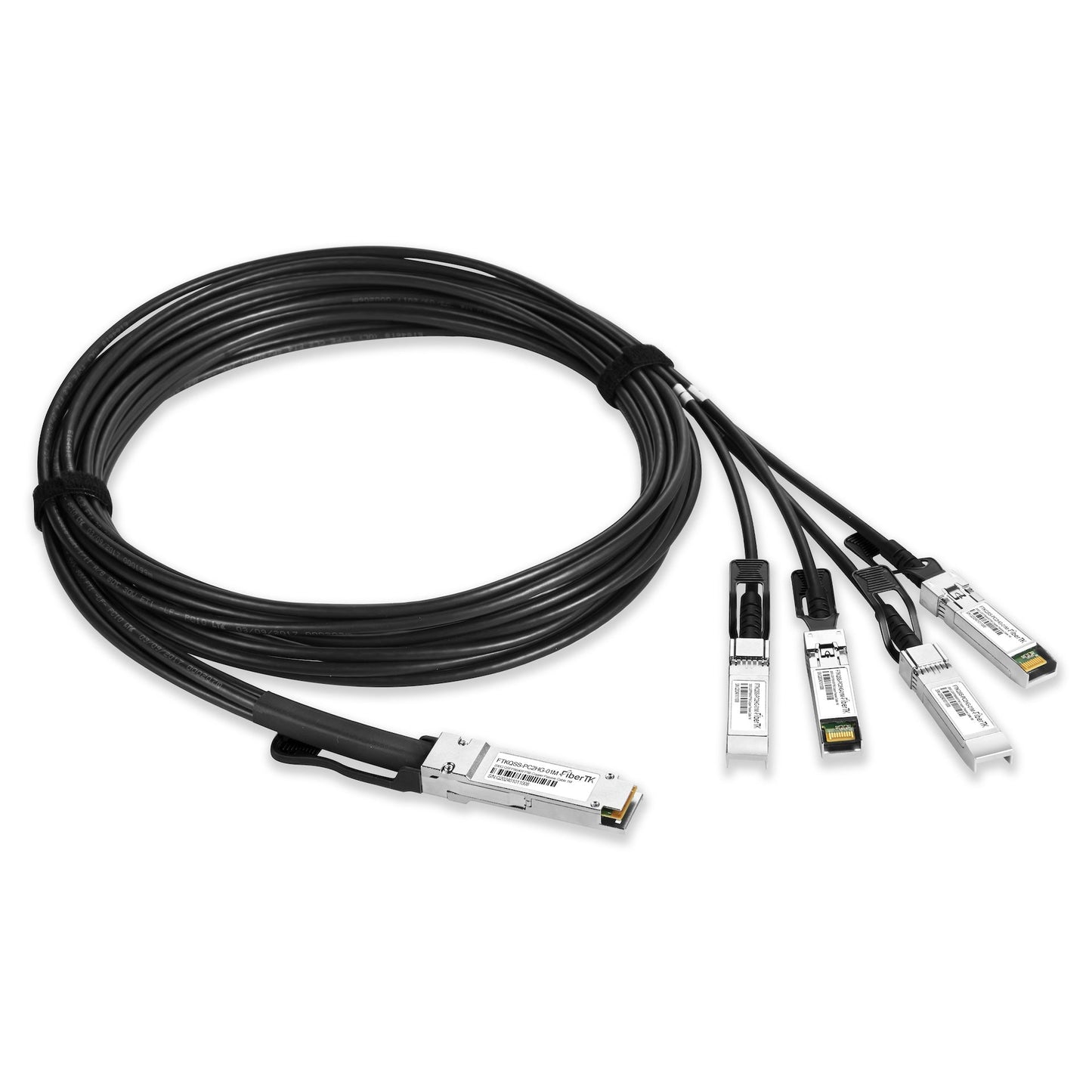 200G QSFP56 to 4x50G SFP56 DACケーブル
