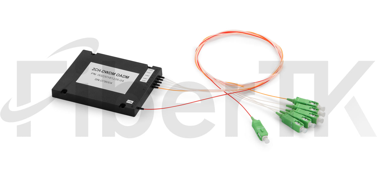 2CH-DWDM OADM (Optical Add/Drop Multiplexer)