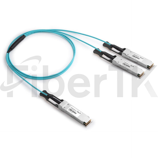 100G QSFP28 to 2x50G QSFP28 AOCケーブル