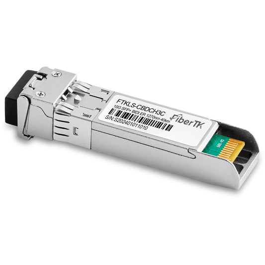 10G SFP+ BIDI ER 40km 1270nm TX/1330nm RX 光モジュール(1270nm TX/1330nm RX 11.3 Gbps )