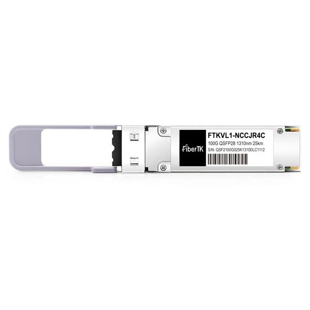 100GBASE-ER QSFP28 1310nm 25km Duplex LC SMF