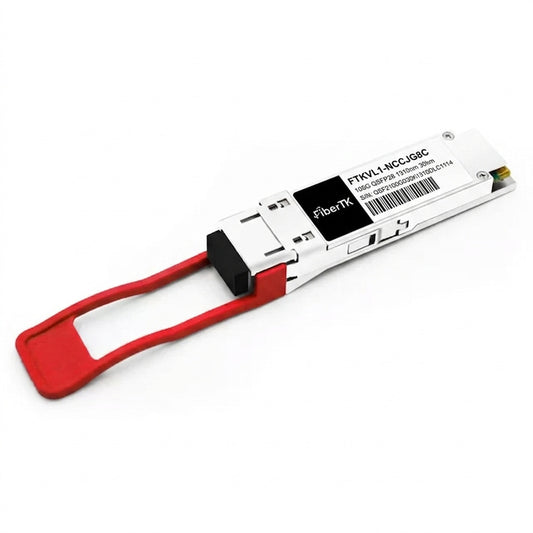100GBASE-ER QSFP28 1310nm 30km(without FEC)/40km(with FEC) Duplex LC SMF