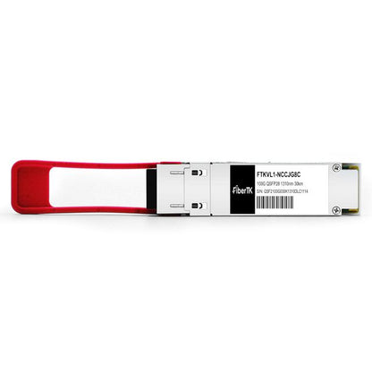 100GBASE-ER QSFP28 1310nm 30km(without FEC)/40km(with FEC) Duplex LC SMF