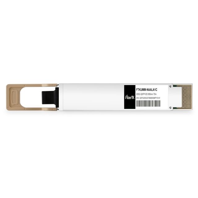 200GBASE-SR4 QSFP-DD 850nm 70m on OM3/100m on OM4 MPO/MTP-16 MMF