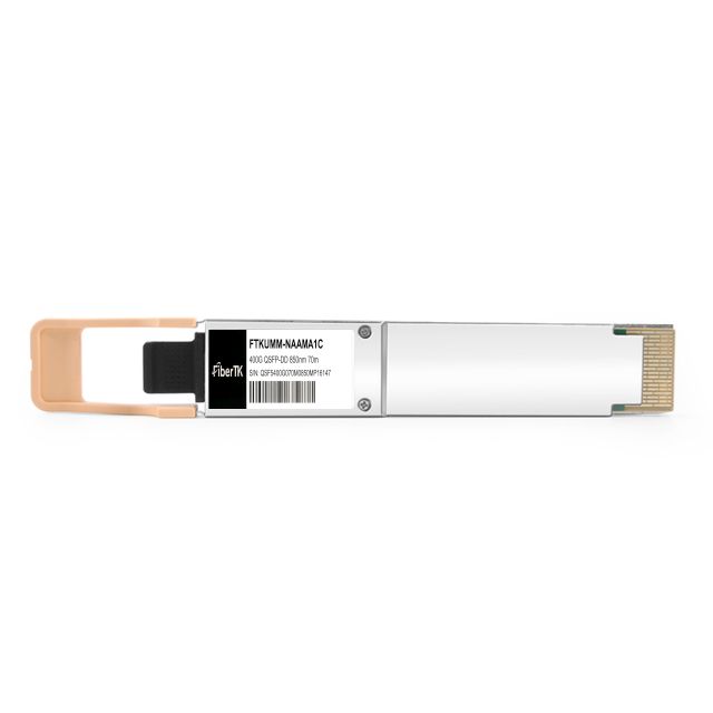 400GBASE-SR4 QSFP-DD 850nm 70m on OM3/100m on OM4 MPO/MTP-16 MMF
