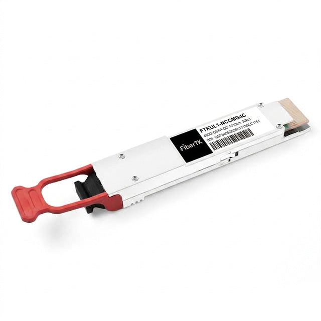400GBASE-ER4 QSFP-DD 1310nm 30km Duplex LC SMF