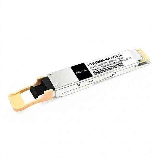 800GBASE-SR8 QSFP-DD 850nm 100m on OM3/150m on OM4 MPO/MTP-16/24 MMF