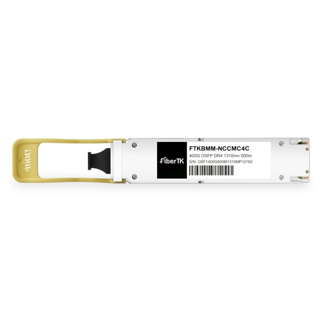 400GBASE-DR4 OSFP 1310nm 500m MPO/MTP-12 SMF