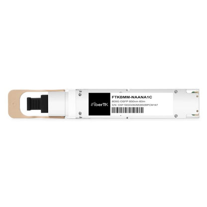 800GBASE-SR8 OSFP 850nm 60m on OM3/100m on OM4 MPO/MTP-16/24 MMF
