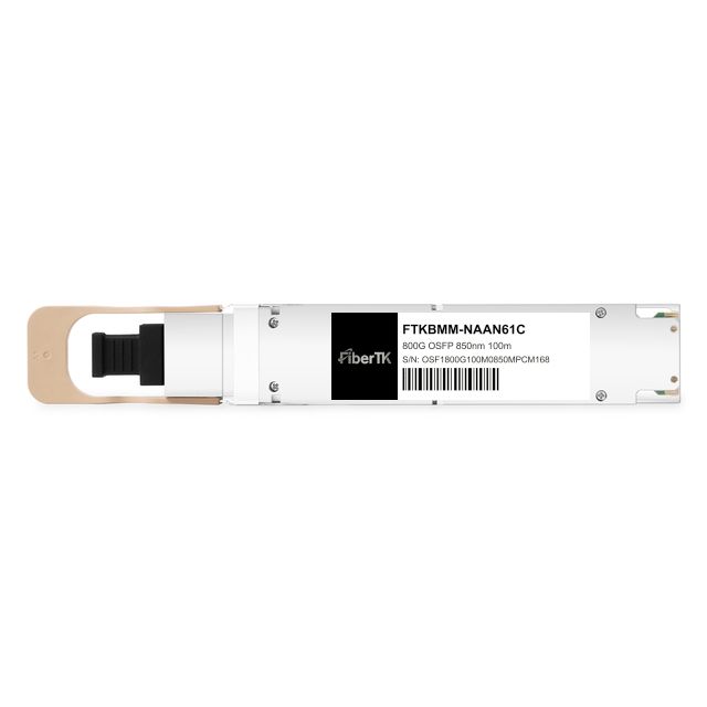 800GBASE-SR8 OSFP 850nm 100m on OM3/150m on OM4 MPO/MTP-16/24 MMF
