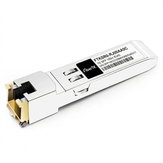 1000BASE-T SFP 100m RJ-45 Copper