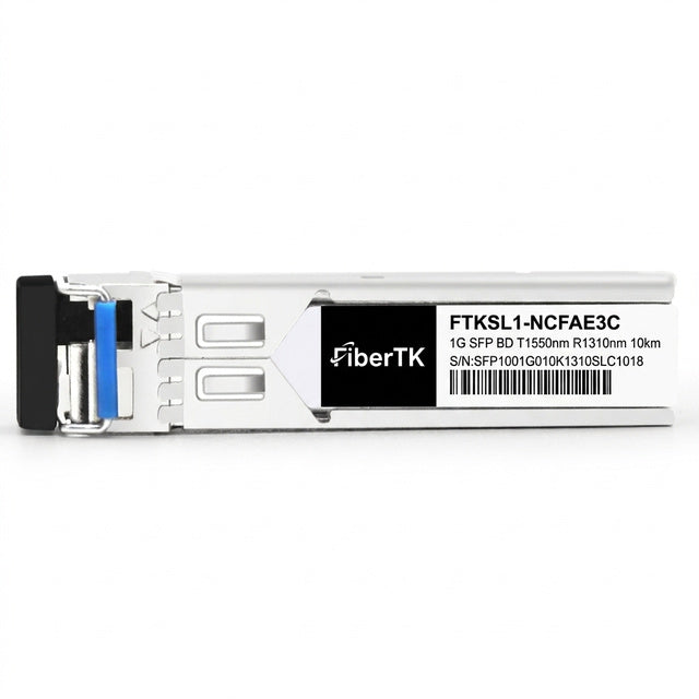 1000BASE-LR SFP BiDi 1550nm-TX/1310nm-RX 10km Simplex LC