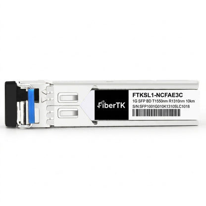 1000BASE-LR SFP BiDi 1550nm-TX/1310nm-RX 10km Simplex LC