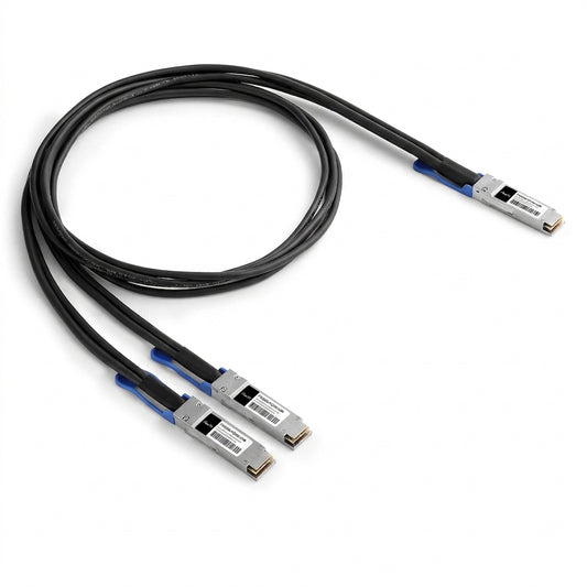200G QSFP56 to 2x100G QSFP56 DACケーブル