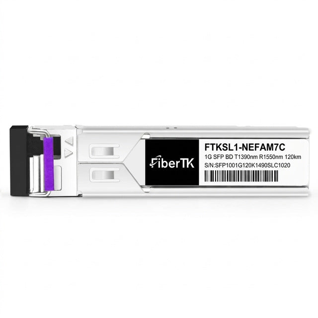 1000BASE-ZR+ SFP BiDi 1490nm-TX/1550nm-RX 120km Simplex LC