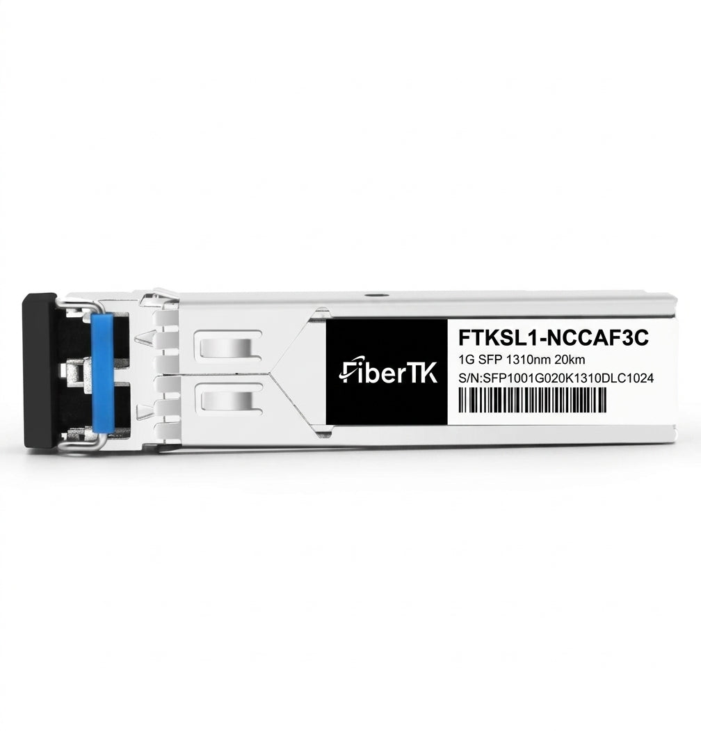 1000BASE-LR+ SFP 1310nm 20km Duplex LC SMF