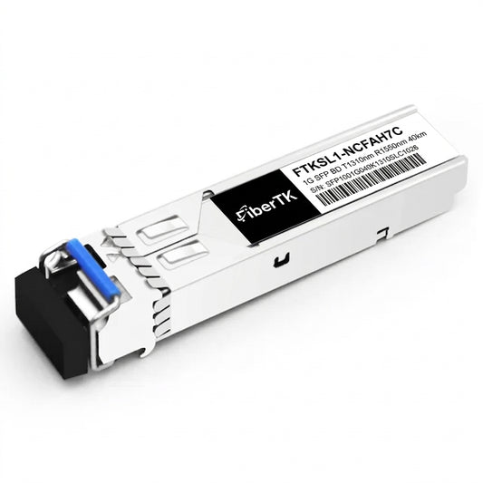 1000BASE-ER SFP BiDi 1310nm-TX/1550nm-RX 40km Simplex LC