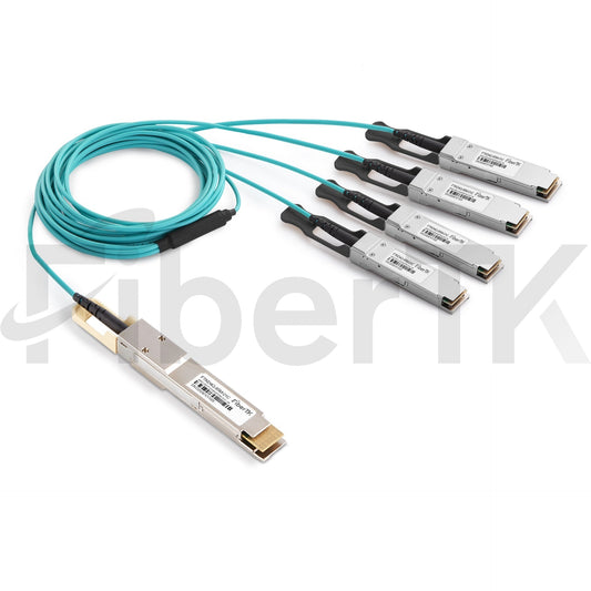 400G QSFP-DD to 4x100G QSFP56 AOCケーブル