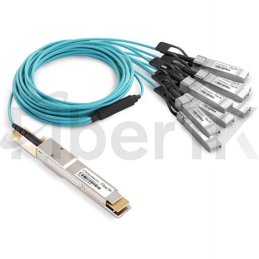 400G QSFP-DD to 8x50G SFP56 AOCケーブル