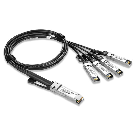 40G QSFP+ to 4x10G SFP+ DACケーブル
