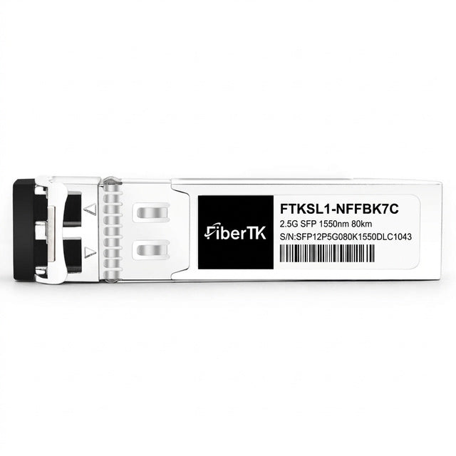 2.5GBASE-ZR SFP 1550nm 80km Duplex LC SMF