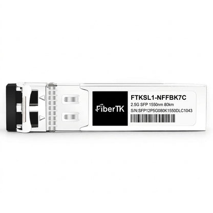 2.5GBASE-ZR SFP 1550nm 80km Duplex LC SMF
