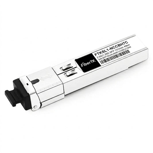 TX-2.5G/RX-1.25G ER SFP 1310nm 40km Duplex LC SMF