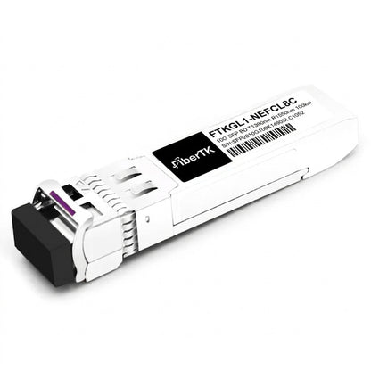 10GBASE-ZR+ SFP+ BiDi 1490nm-TX/1550nm-RX 100km Simplex LC