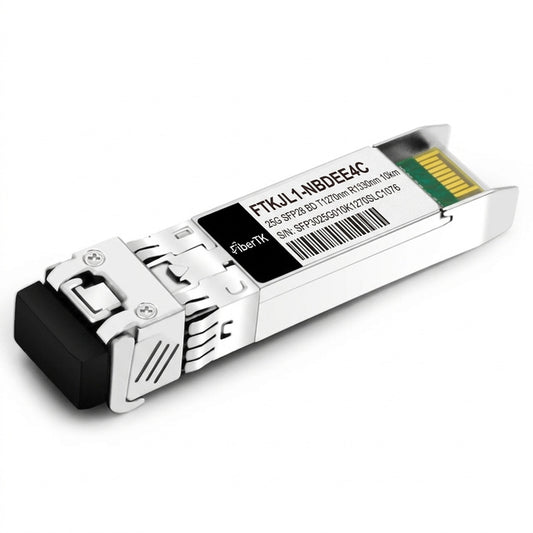 25GBASE-LR SFP28 BiDi 1270nm-TX/1330nm-RX 10km Simplex LC