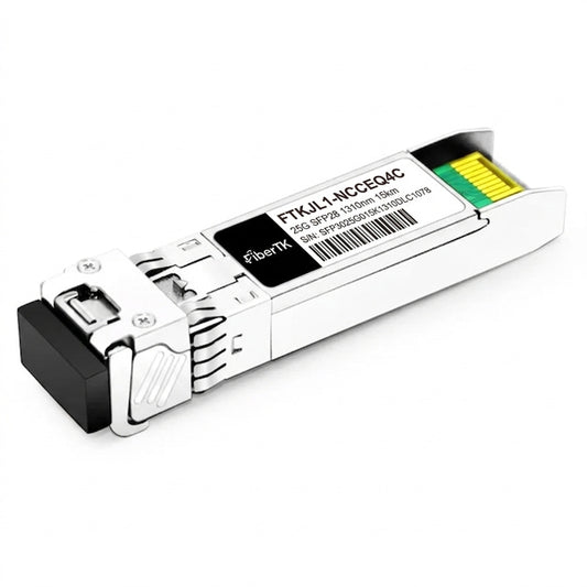 25GBASE-LR+ SFP28 1310nm 15km Duplex LC SMF