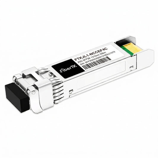 25GBASE-LR+ SFP28 1310nm 20km Duplex LC SMF