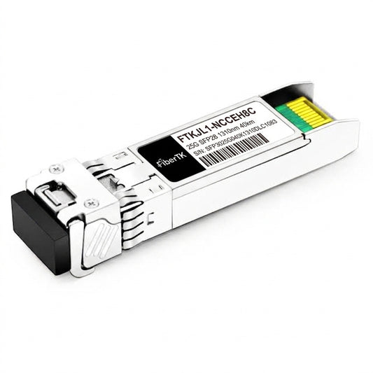 25GBASE-ER SFP28 1310nm 40km(with DCM and EDFA) Duplex LC SMF