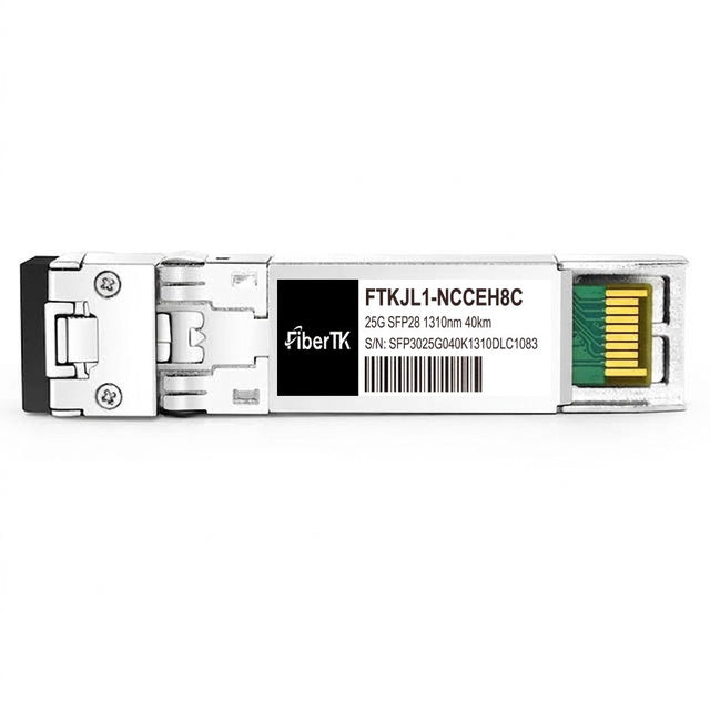 25GBASE-ER SFP28 1310nm 40km(with DCM and EDFA) Duplex LC SMF