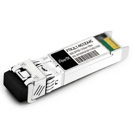 25GBASE-ZR SFP28 BiDi 1490nm-TX/1550nm-RX 80km Simplex LC