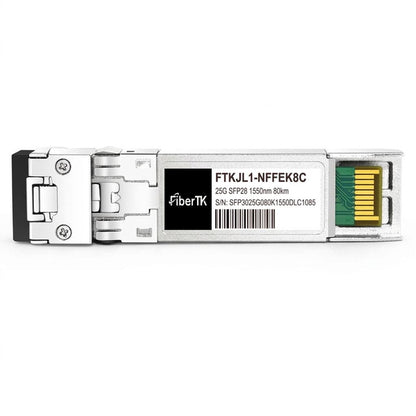 25GBASE-ZR SFP28 1550nm 80km Duplex LC SMF