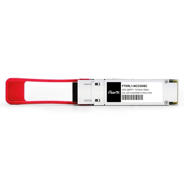 40GBASE-ER QSFP+ 1310nm 40km Duplex LC SMF