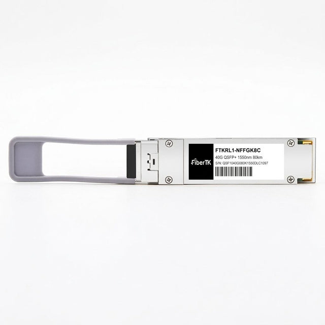 40GBASE-ZR QSFP+ 1550nm 80km(With EDFA and DCM) Duplex LC SMF