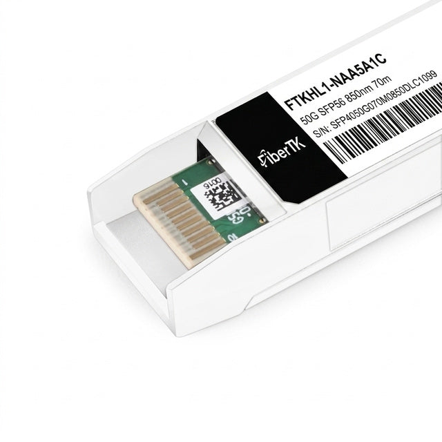 50GBASE-SR SFP56 850nm 70m on OM3/100m on OM4 Duplex LC MMF