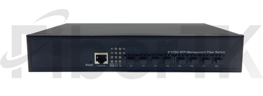8-Port 10G Managed Fiber Ethernet Switch